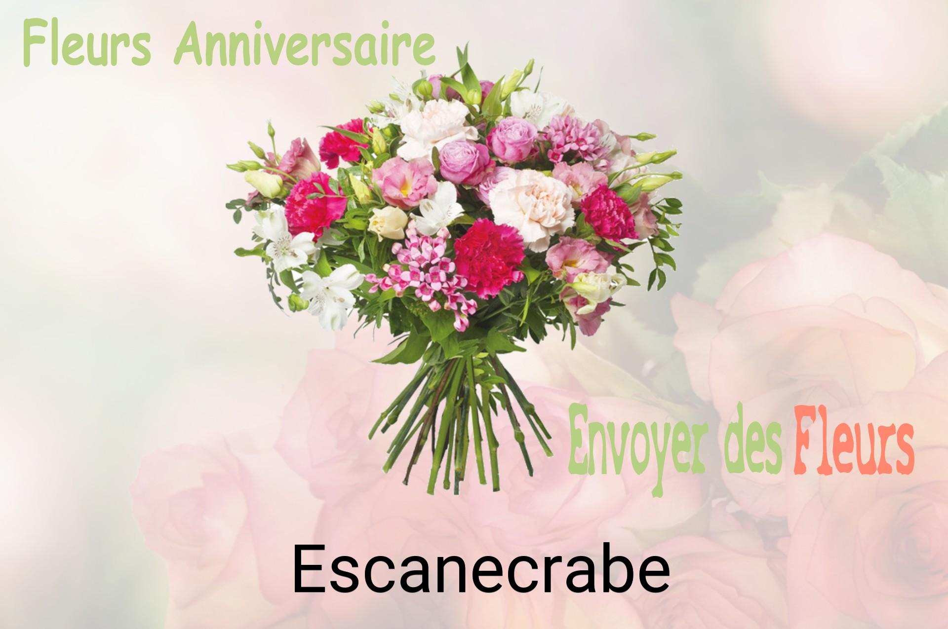 Bouquet de fleurs d’anniversaire livré à Escanecrabe